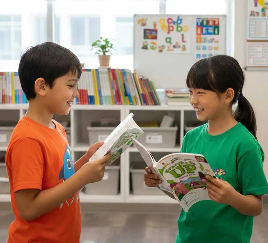 英語レッスンの様子